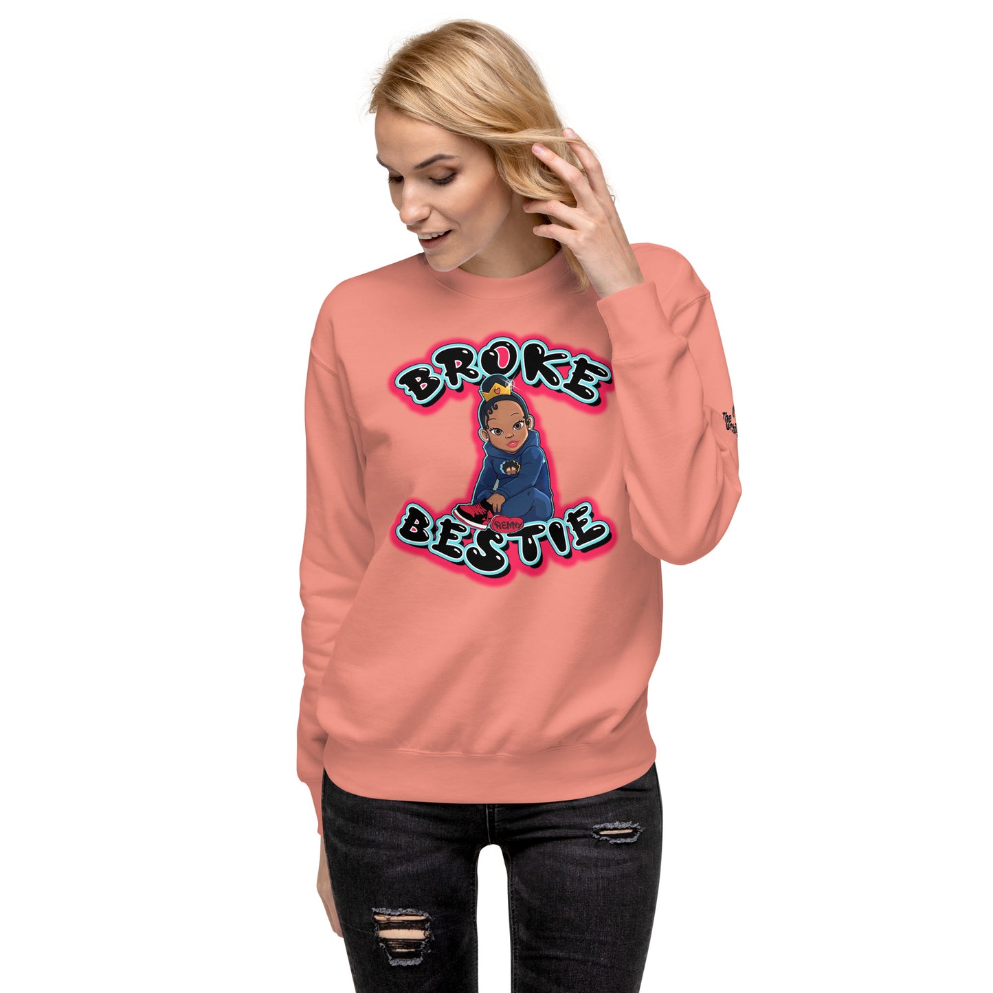 The Only Child 1983 BROKE BESTIE Unisex Premium Sweatshirt