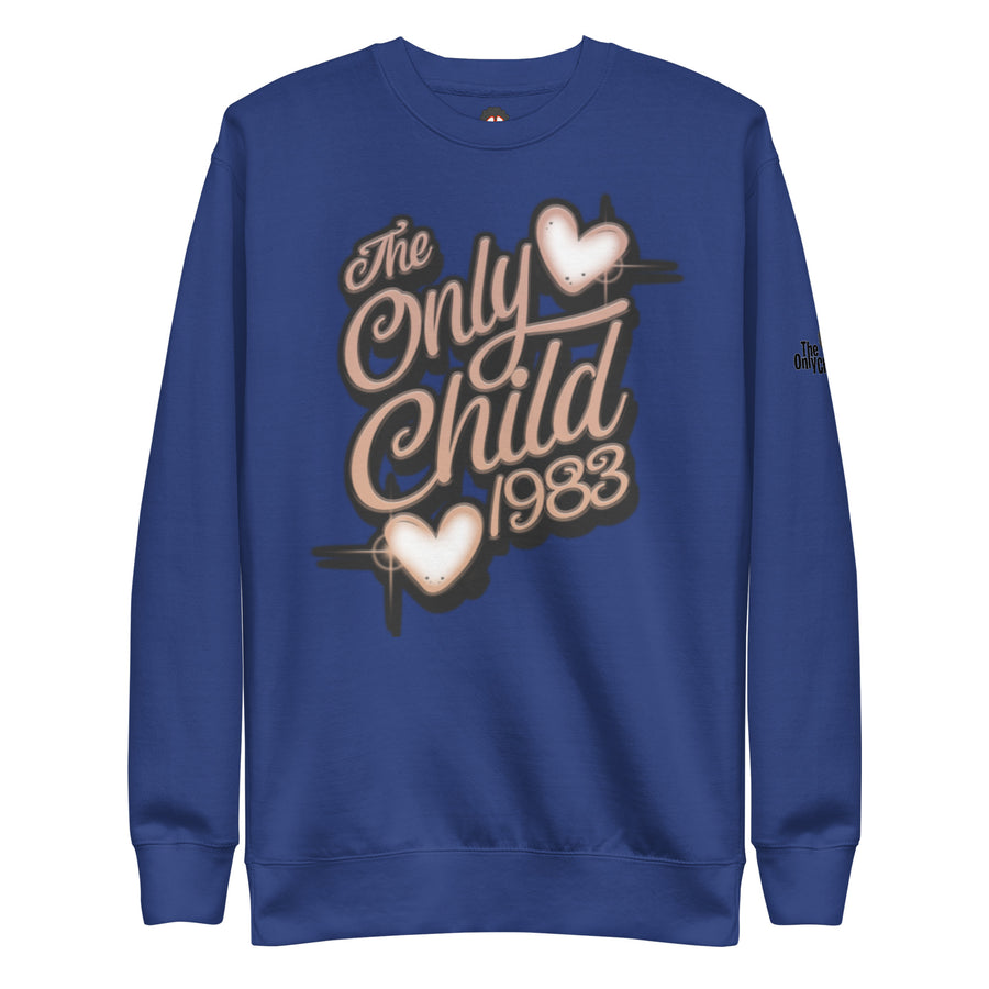 The Only Child 1983 Neat Airbrush Unisex Premium Sweatshirt