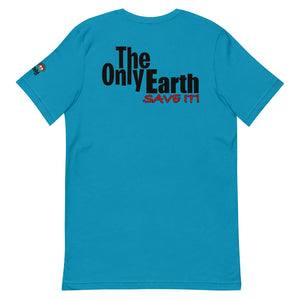 The Only Child 1983 Bighead Earth Day Logo Short-Sleeve Unisex T-Shirt