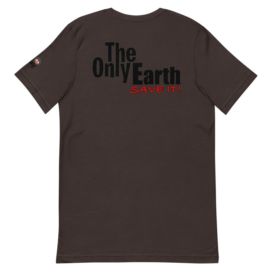 The Only Child 1983 Bighead Earth Day Logo Short-Sleeve Unisex T-Shirt