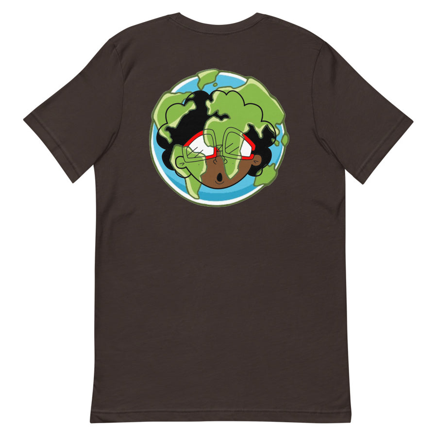 The Only Child 1983 Front/Back Bighead Earth Day Logo Short-Sleeve Unisex T-Shirt