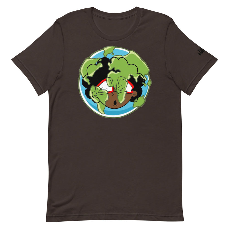 The Only Child 1983 Bighead Earth Day Logo Short-Sleeve Unisex T-Shirt