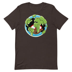 The Only Child 1983 Front/Back Bighead Earth Day Logo Short-Sleeve Unisex T-Shirt