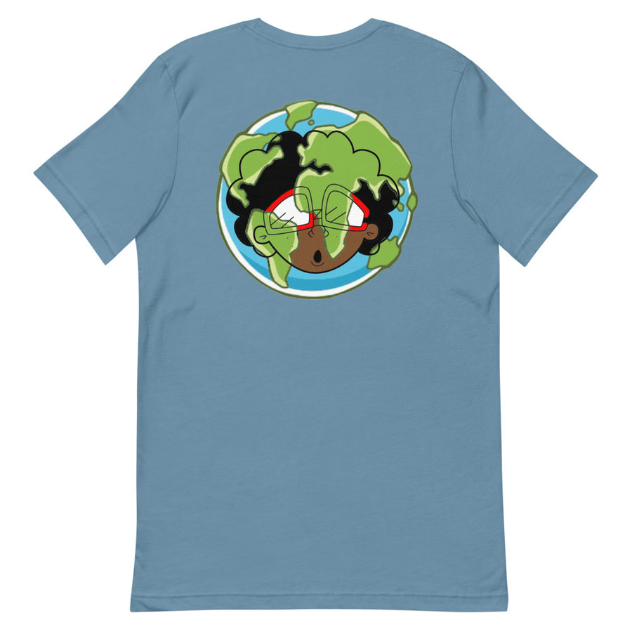 The Only Child 1983 Front/Back Bighead Earth Day Logo Short-Sleeve Unisex T-Shirt