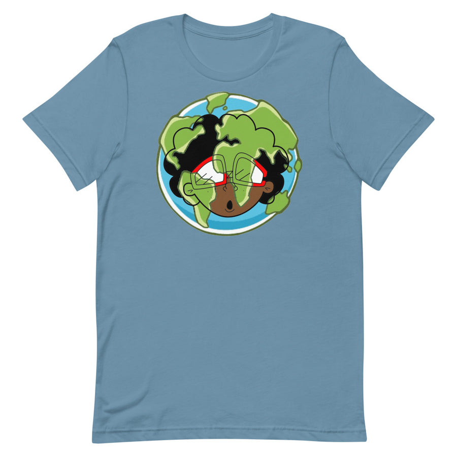 The Only Child 1983 Front/Back Bighead Earth Day Logo Short-Sleeve Unisex T-Shirt