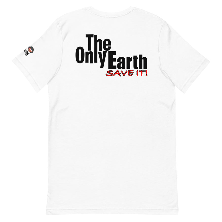 The Only Child 1983 Bighead Earth Day Logo Short-Sleeve Unisex T-Shirt