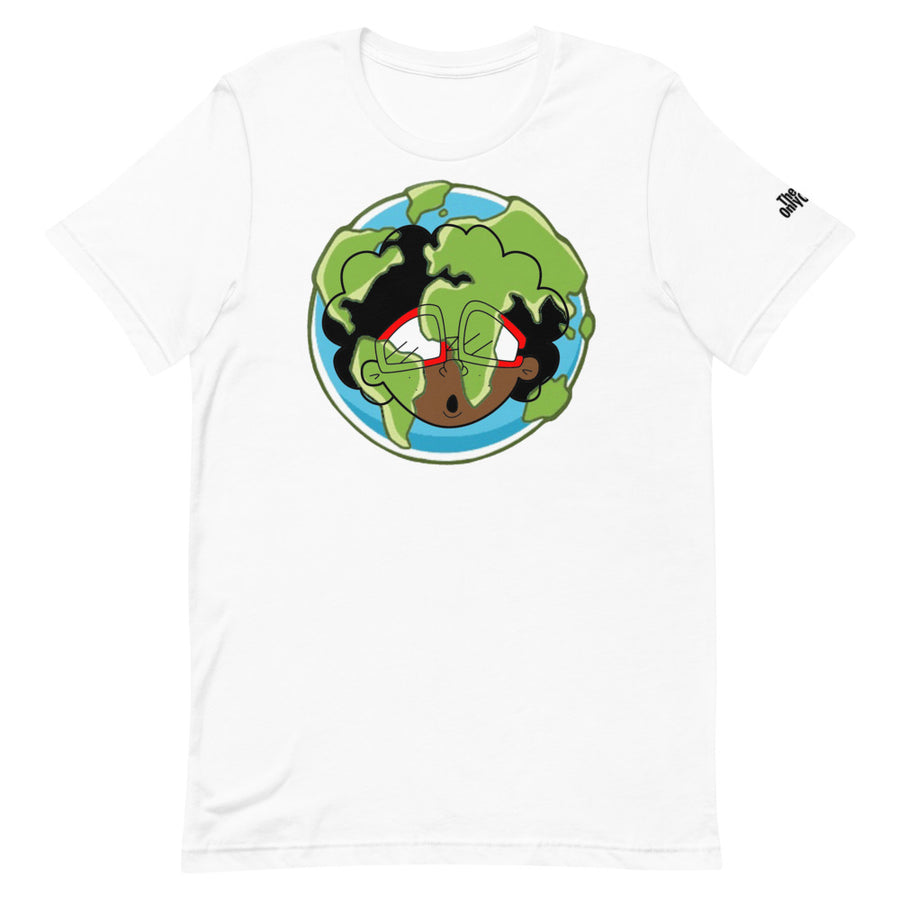 The Only Child 1983 Bighead Earth Day Logo Short-Sleeve Unisex T-Shirt