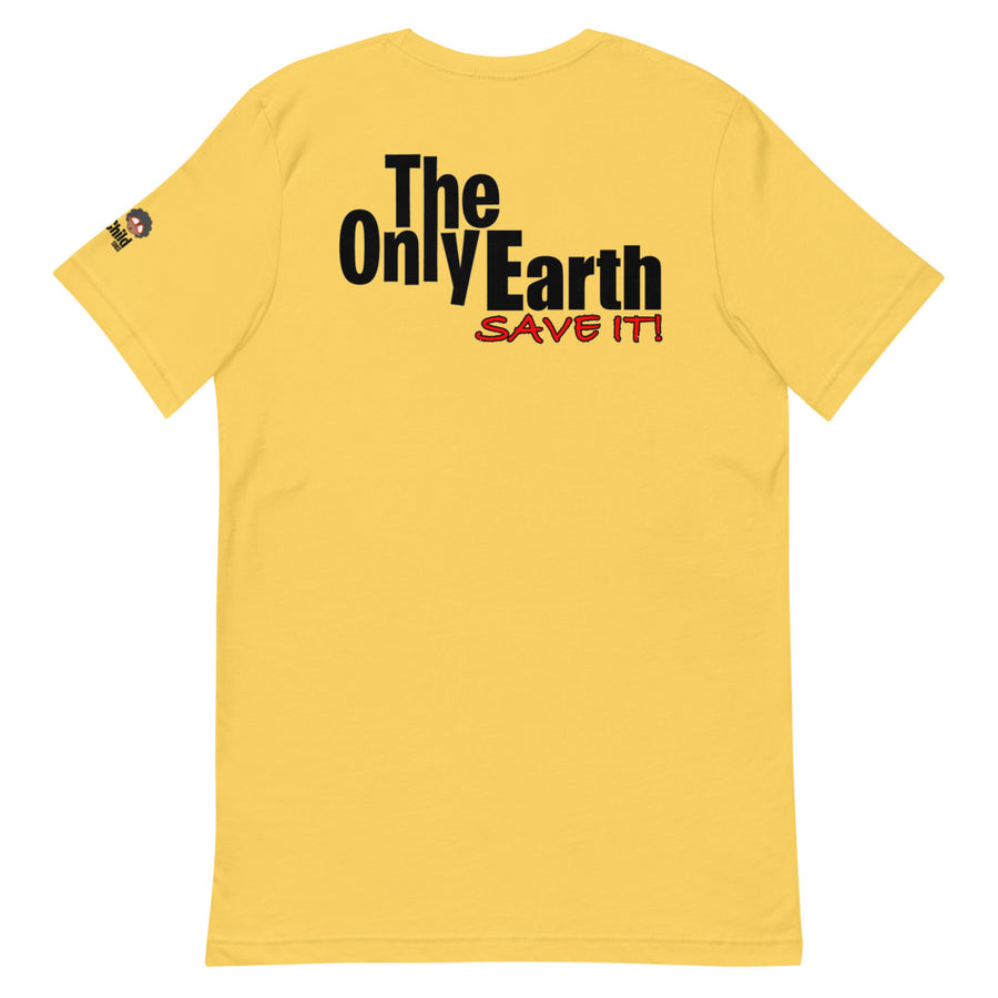 The Only Child 1983 Bighead Earth Day Logo Short-Sleeve Unisex T-Shirt