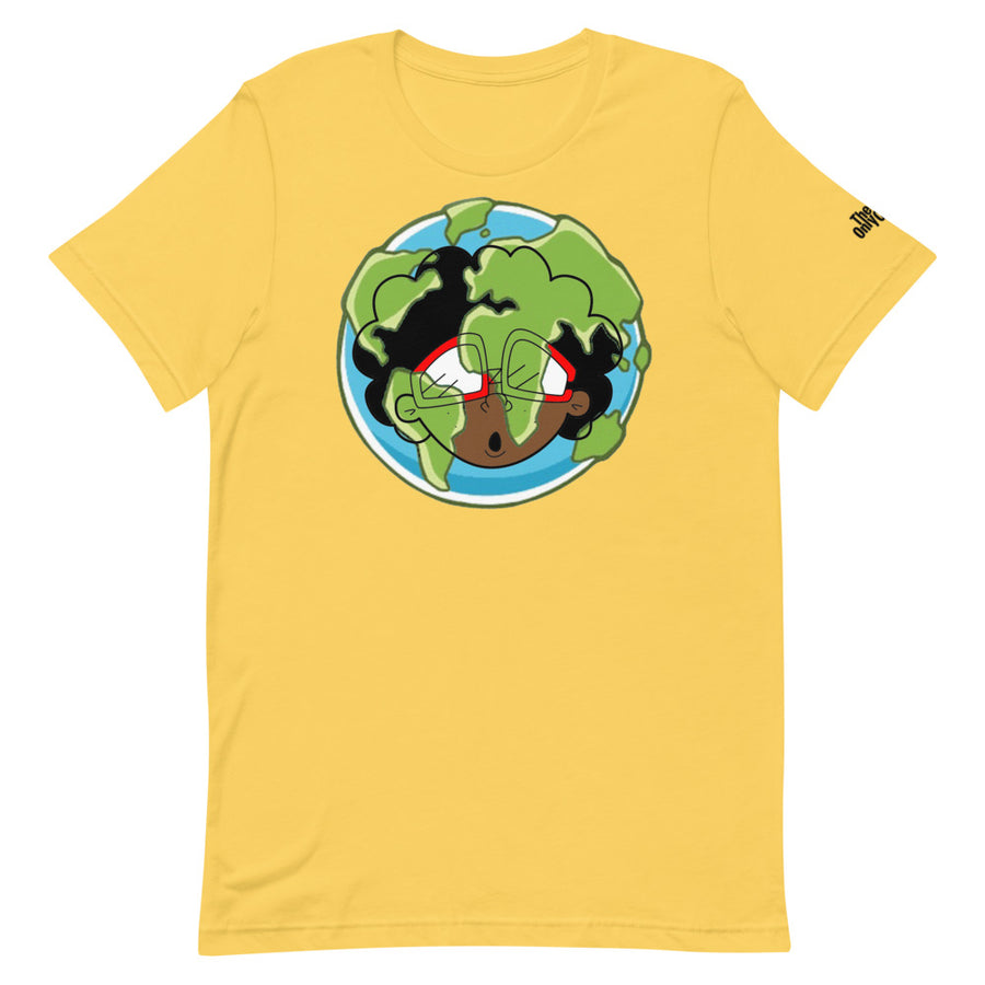 The Only Child 1983 Bighead Earth Day Logo Short-Sleeve Unisex T-Shirt