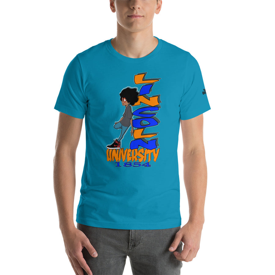 The Only Child 1983 LU Icon 2 Bred 1s Short-Sleeve Unisex T-Shirt
