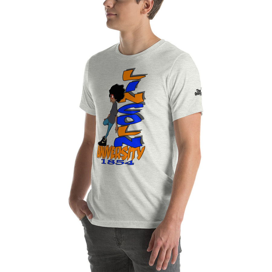 The Only Child 1983 LU Icon 2 Metallic Gold 1s Short-Sleeve Unisex T-Shirt