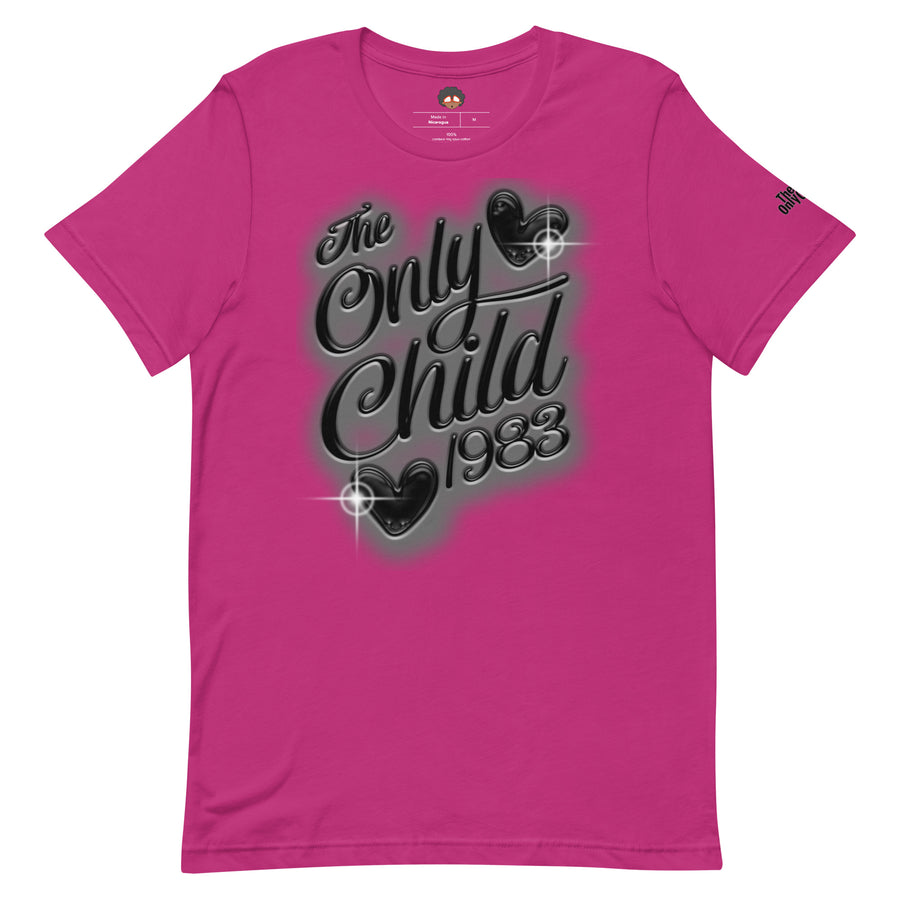 The Only Child 1983 Grey Airbrush Unisex t-shirt