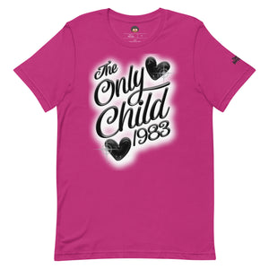 The Only Child 1983 White Airbrush Unisex t-shirt