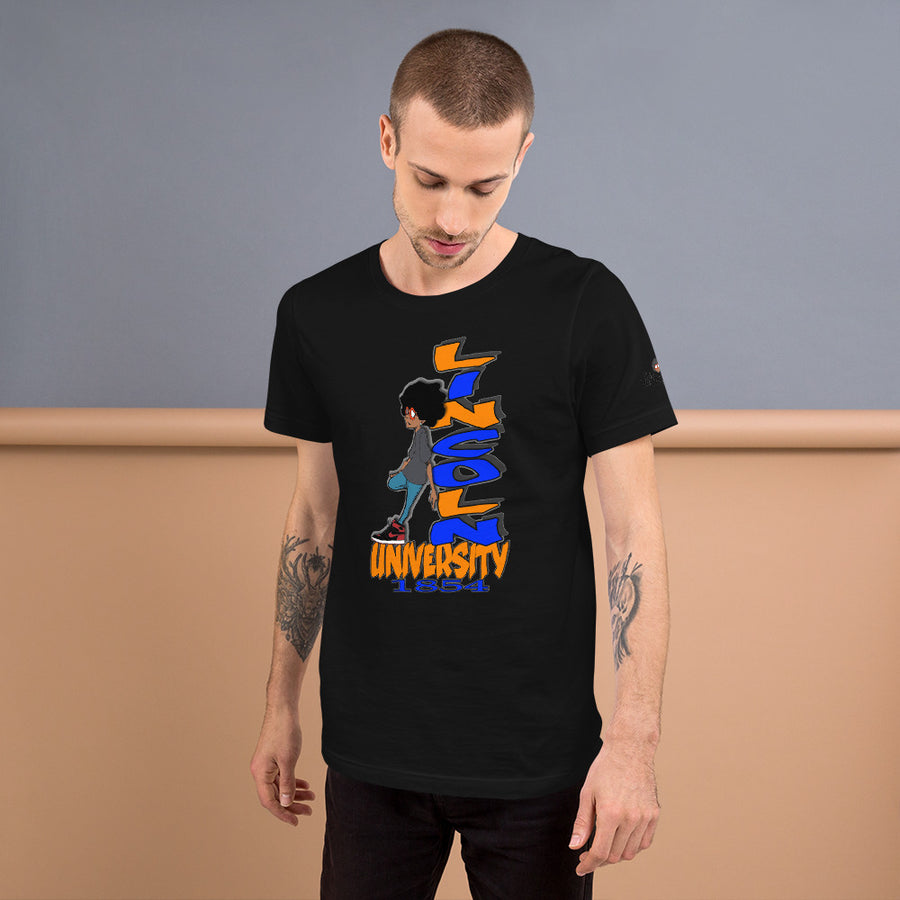 The Only Child 1983 LU Icon 2 Bred 1s Short-Sleeve Unisex T-Shirt