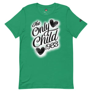 The Only Child 1983 White Airbrush Unisex t-shirt