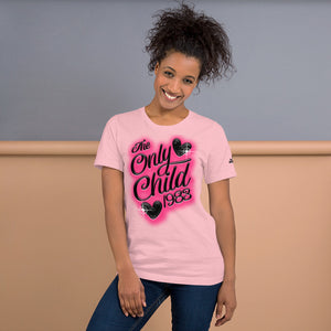 The Only Child 1983 Pink Airbrush Unisex t-shirt