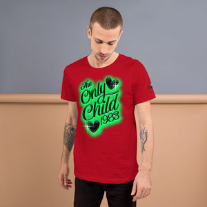 The Only Child 1983 Green Airbrush Unisex t-shirt