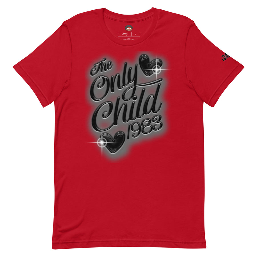 The Only Child 1983 Grey Airbrush Unisex t-shirt