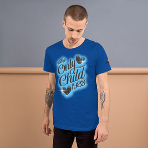 The Only Child 1983 Blue Airbrush Unisex t-shirt