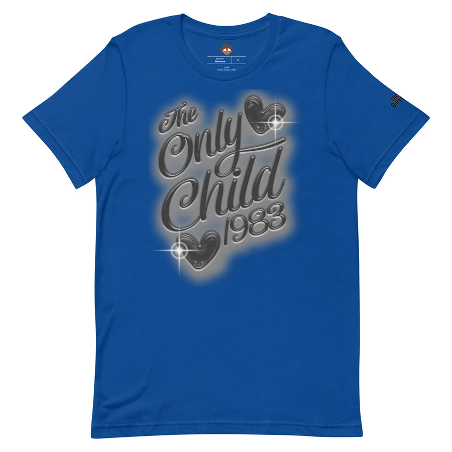 The Only Child 1983 Grey Airbrush Unisex t-shirt