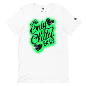The Only Child 1983 Green Airbrush Unisex t-shirt