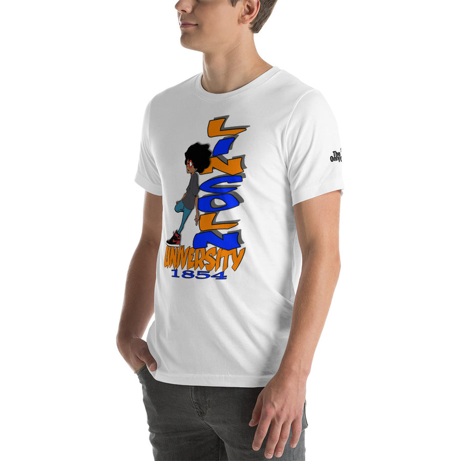 The Only Child 1983 LU Icon 2 Bred 1s Short-Sleeve Unisex T-Shirt