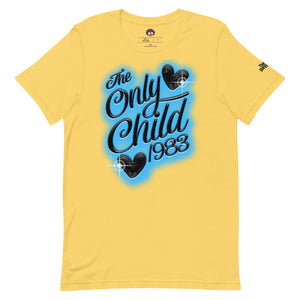 The Only Child 1983 Blue Airbrush Unisex t-shirt