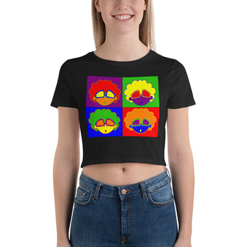 The Only Child 1983 Reggie Warhol Women’s Crop Tee
