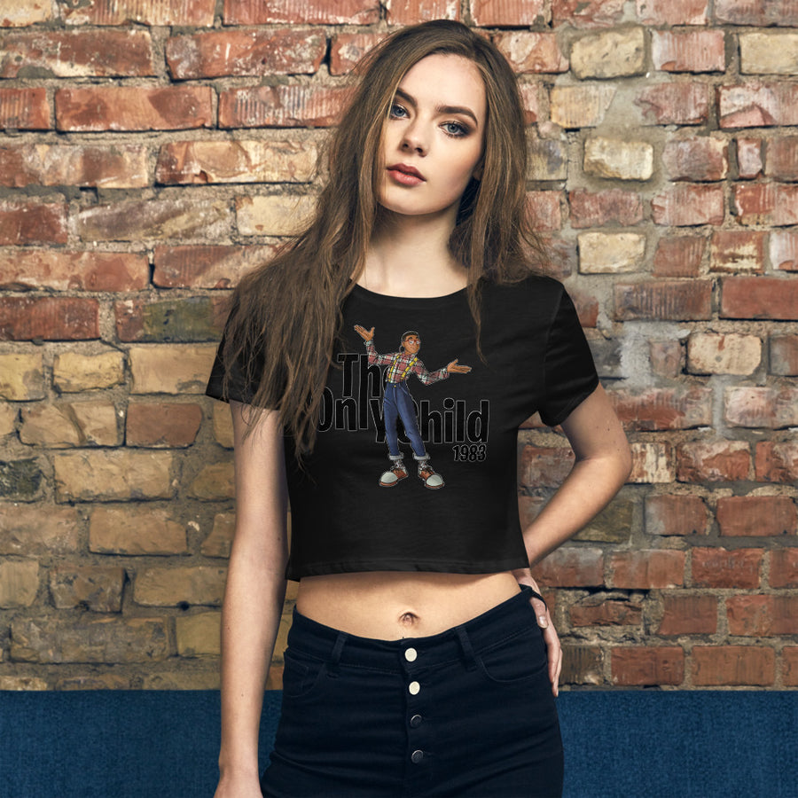 The Only Child 1983 URKEL Women’s Crop Tee