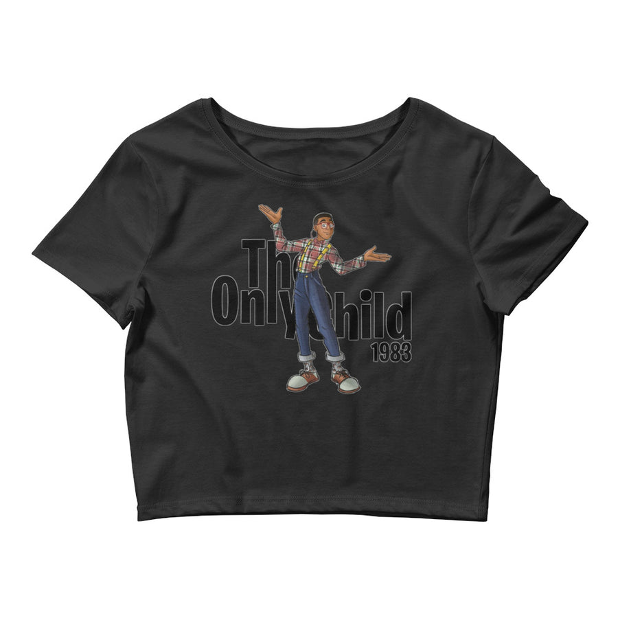The Only Child 1983 URKEL Women’s Crop Tee