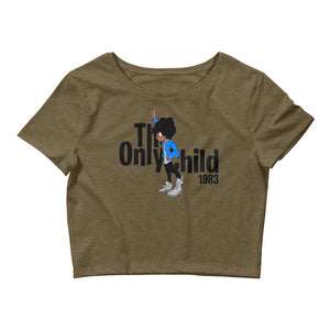 The Only Child 1983 Regg in Mags Women’s Crop Tee