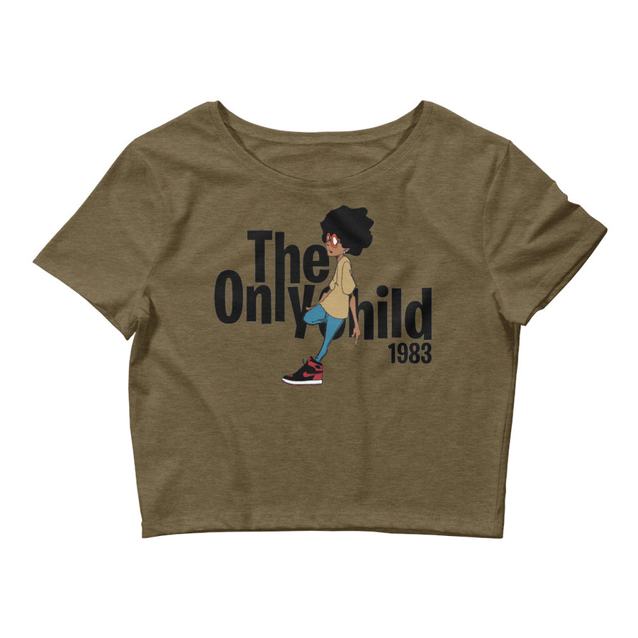 The Only Child 1983 Regg in Mags Women’s Crop Tee