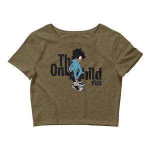 The Only Child 1983 Regg in Wave Runners Women’s Crop Tee