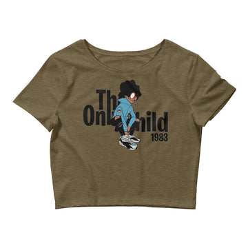 The Only Child 1983 Regg in Wave Runners Women’s Crop Tee