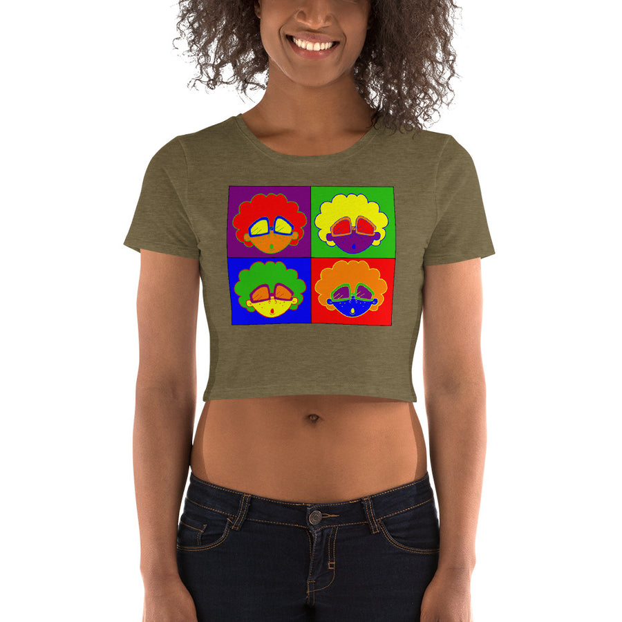 The Only Child 1983 Reggie Warhol Women’s Crop Tee