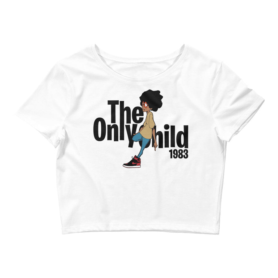 The Only Child 1983 Regg in Mags Women’s Crop Tee