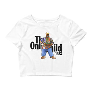 The Only Child 1983 NOTORIOUS Women’s Crop Tee