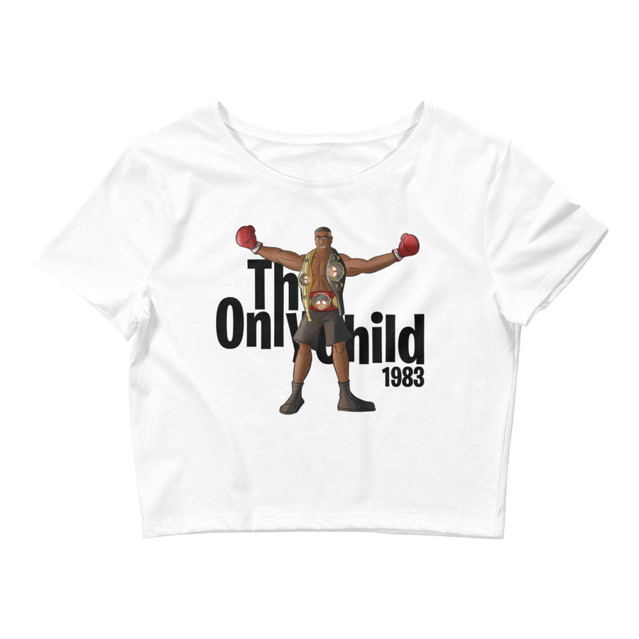 The Only Child 1983 IRON MIKE Women’s Crop Tee