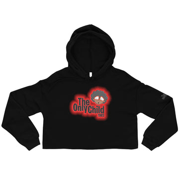 The Only Child 1983 Energy Burst Crop Hoodie