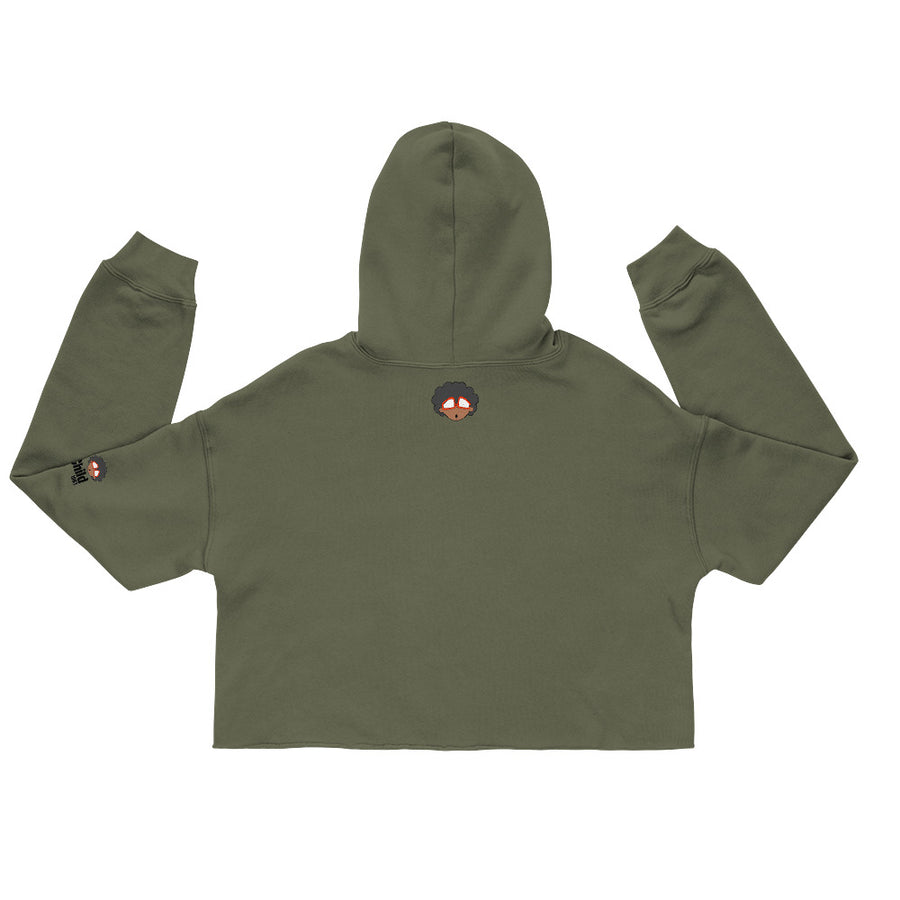The Only Child 1983 Reggie Warhol Crop Hoodie