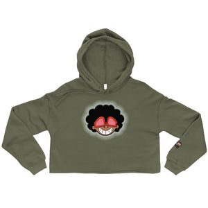The Only Child 1983 "20th of April" Crop Hoodie