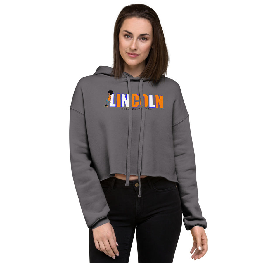 The Only Child 1983 LINCOLN UNIVERSITY ICON Crop Hoodie