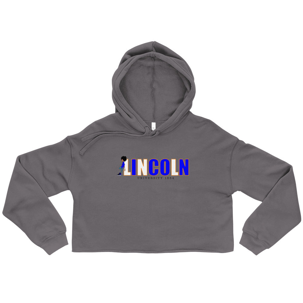 The Only Child 1983 LINCOLN UNIVERSITY ICON 2 Crop Hoodie