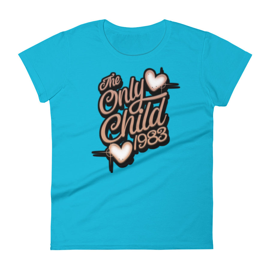 The Only Child 1983 Neat Airbrush Women's short sleeve t-shirt