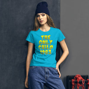 The Only Child 1983 Chipped Women's short sleeve t-shirt