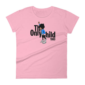 The Only Child 1983 Regg in Mags Women's short sleeve t-shirt