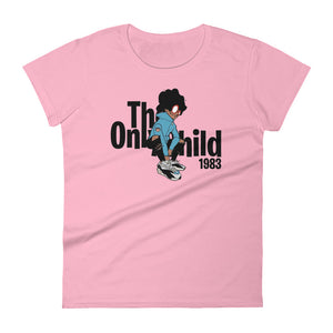 The Only Child 1983 Regg in Wave Runners Women's short sleeve t-shirt