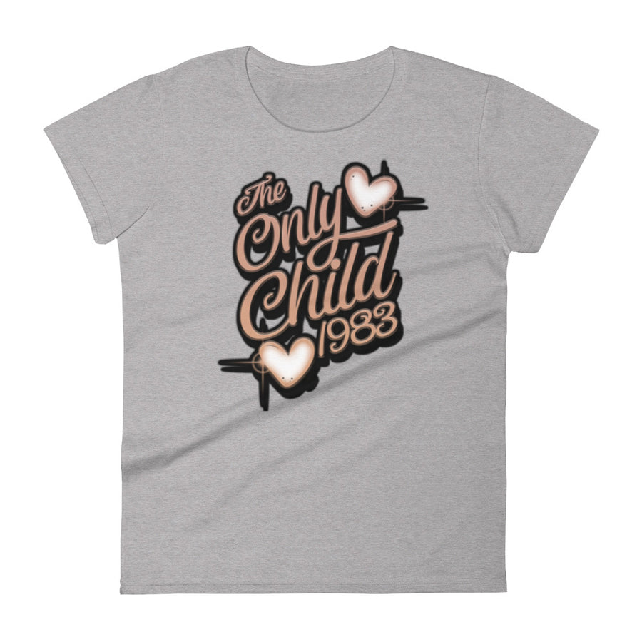 The Only Child 1983 Neat Airbrush Women's short sleeve t-shirt