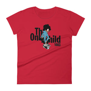 The Only Child 1983 Regg in Wave Runners Women's short sleeve t-shirt