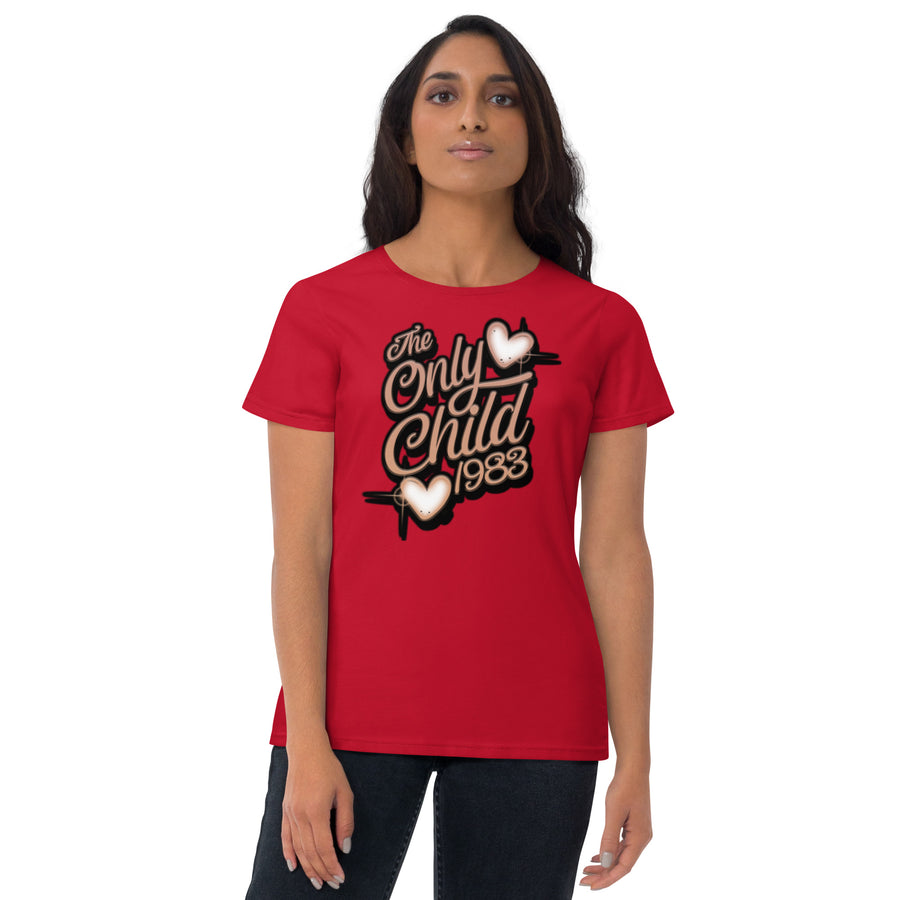 The Only Child 1983 Neat Airbrush Women's short sleeve t-shirt